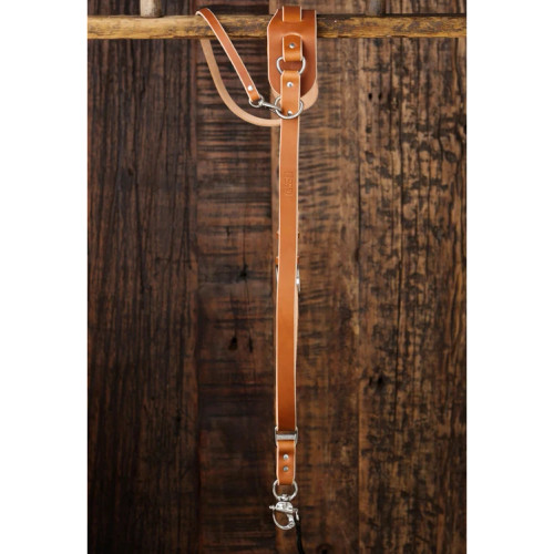 HOLD FAST MONEY MAKER SOLO LEATHER SLING STRAP - MEDIUM RIGHT HAND (BRIDLE TAN)